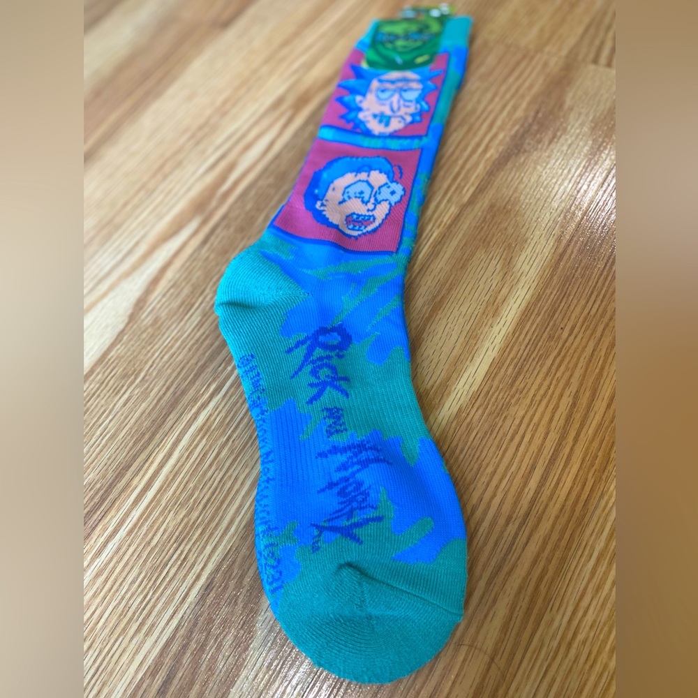 ⛳️Rick & Morty ⛳️ Adult Swim socks new with tags!!